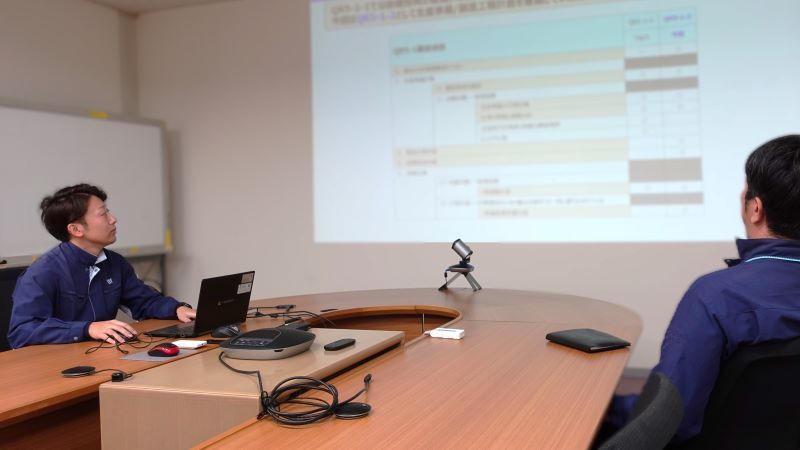 ラインの企画や技術交流での報告