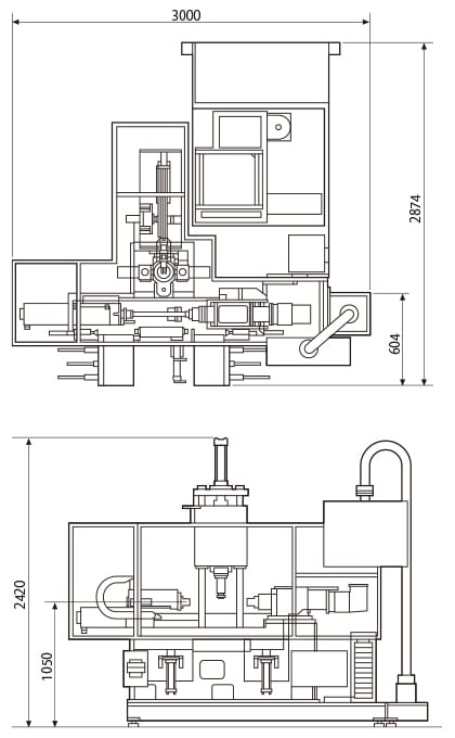 外観寸法図