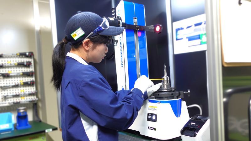 刃具交換・セッチング作業